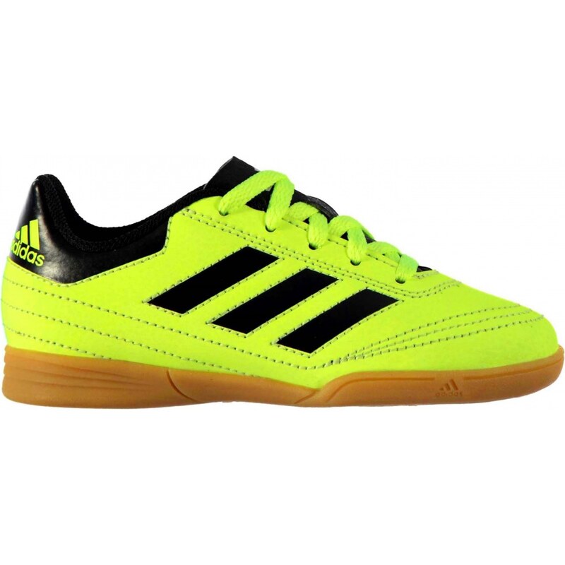 Adidas Goletto Indoor Football Boots Child Boys, solar yellow