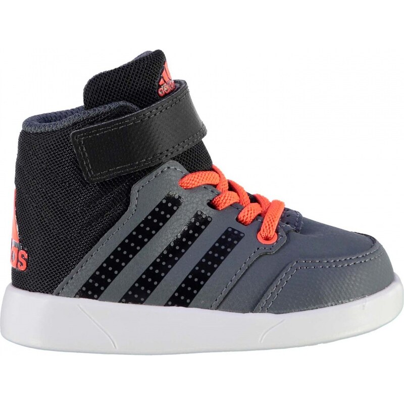 Adidas Jan BS 2 Mid Trainers Infants, onix/blk/solred