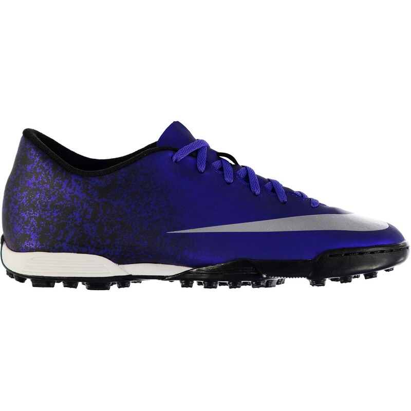 Nike Mercurial Vortex CR7 Mens Astro Turf Trainers, royal/silver