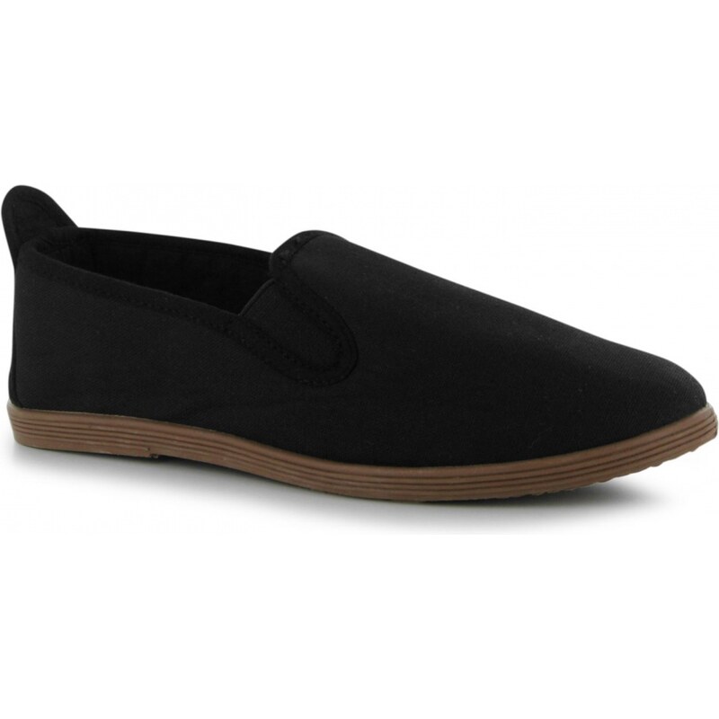Miss Fiori Kung Fu Ladies Slip On Shoes, black