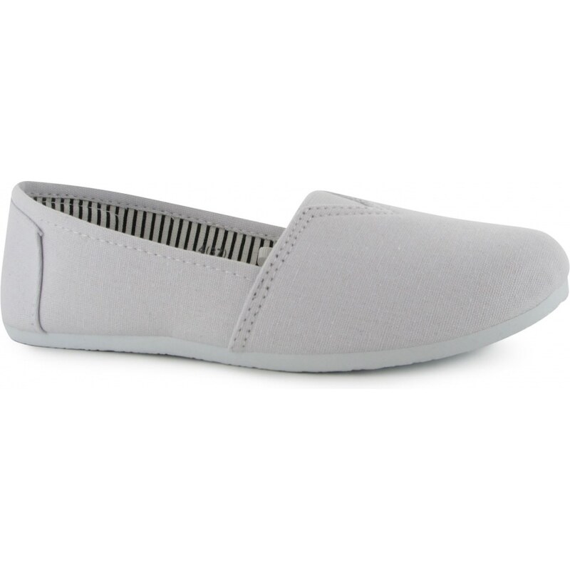 Miss Fiori Canvas Sams Ladies Canvas Shoes, white