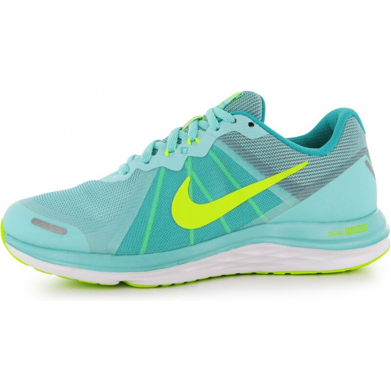 Nike Dual Fusion X 2 Ladies Trainers, hypturq/volt