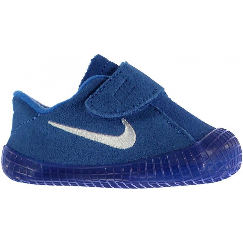 Nike Waffle Crib Shoe Baby Boys, blue/white