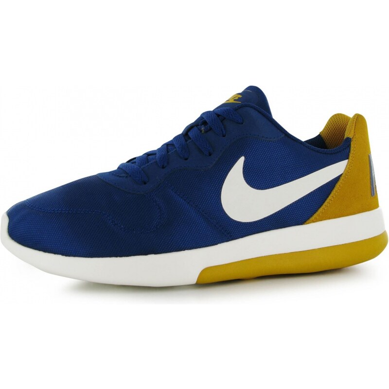 Nike MD Runner Low Men Trainers, blue/wht/gold