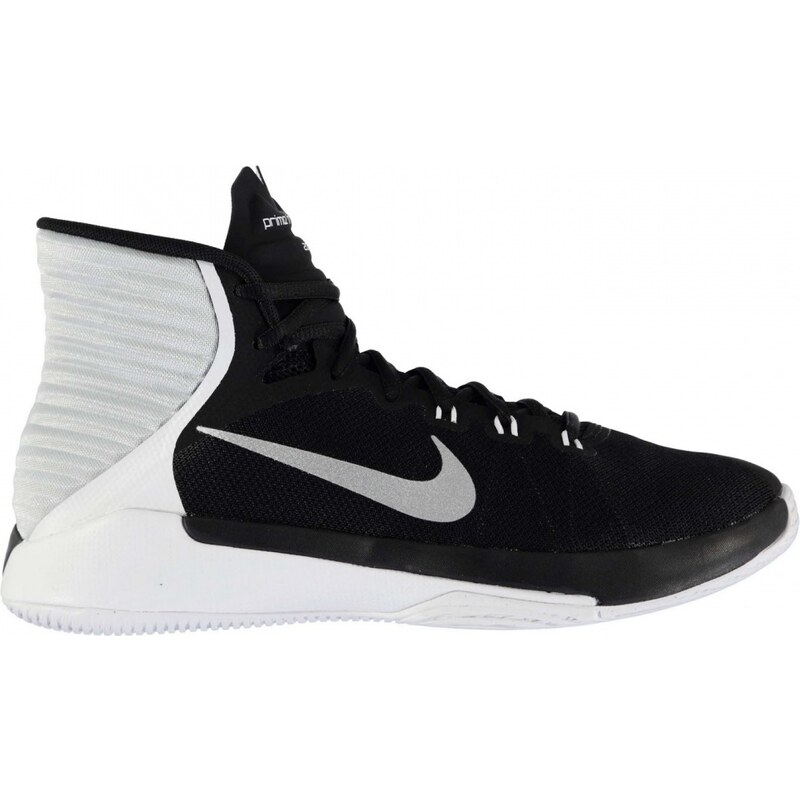 Nike Prime Hype DF Basketball Trainers Mens, black/silver