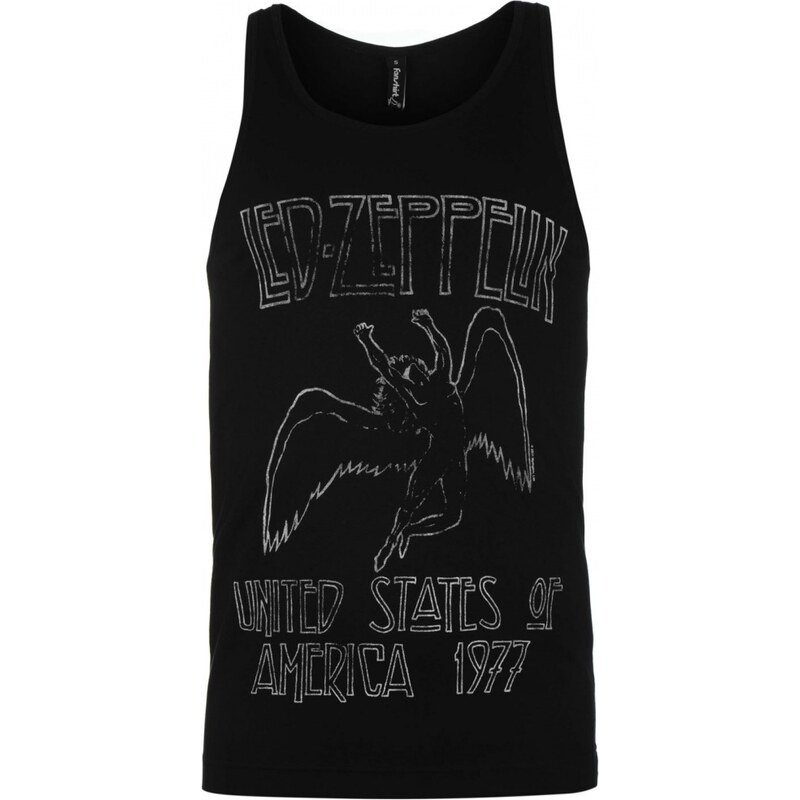Official Official Led Zeppelin Vest Mens, 1977