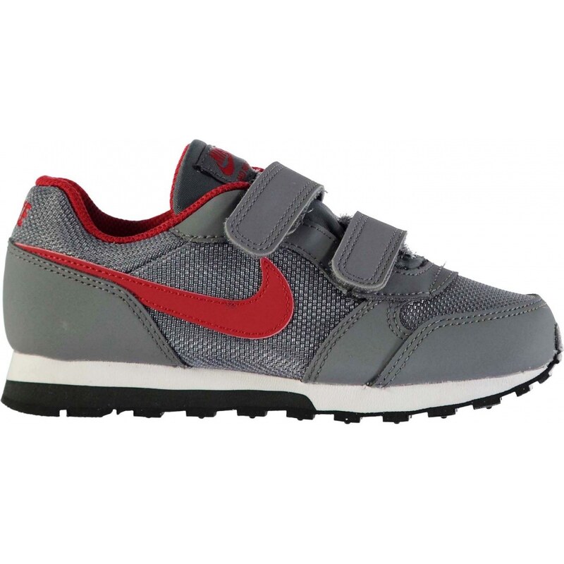 Nike MD Runner 2 Childrens Trainers, grey/red