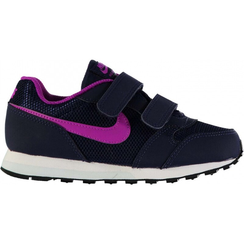 Nike MD Runner 2 Trainers Child Girls, navy/hypviolet