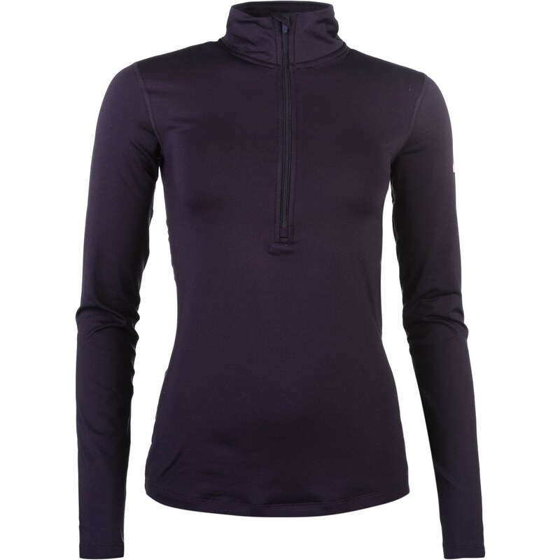 Nike Hyperwarm Half Zip Running Top Ladies, purple