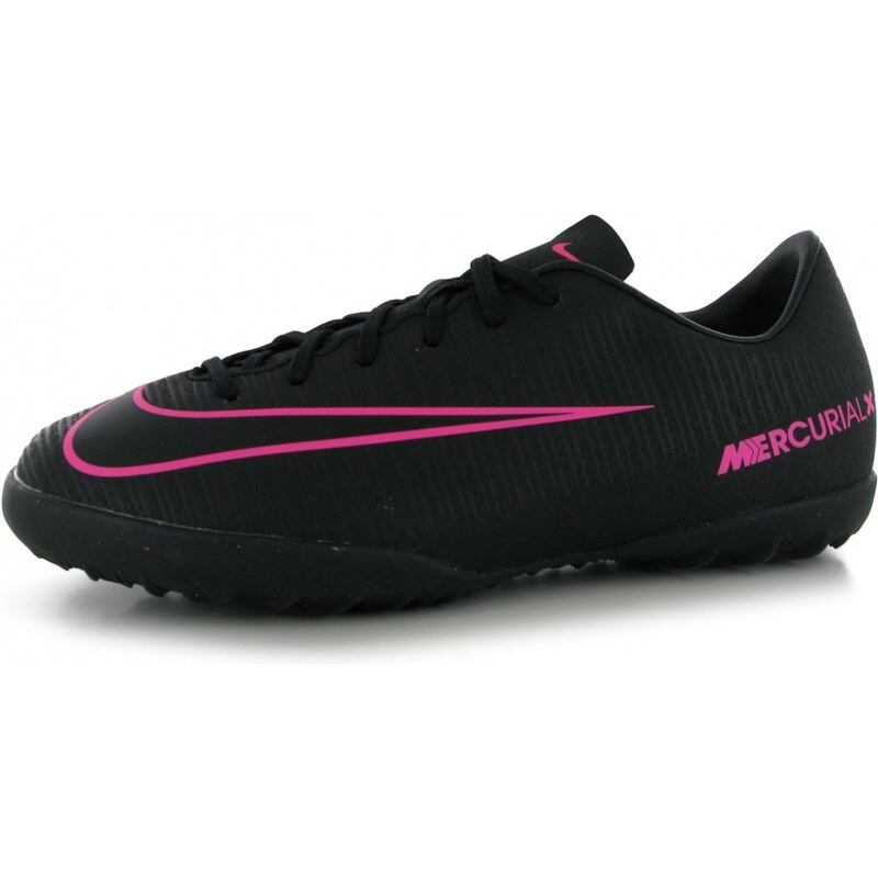 Nike Mercurial Vapor Astro Turf Trainers Childrens, black/pink