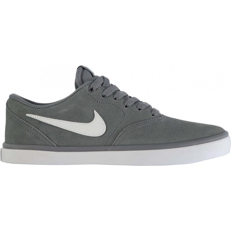 Nike SB Check Solar Mens Skate Shoes, grey/white