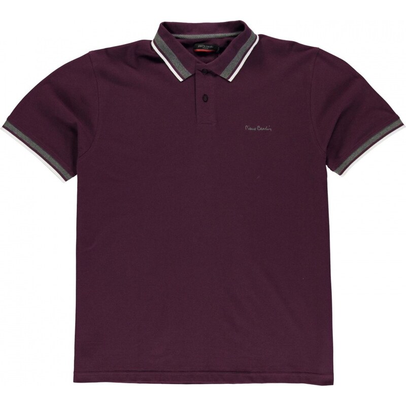 Pierre Cardin XL Tip Polo Shirt Mens, plum