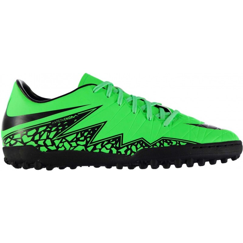 Nike Hypervenom Phelon Mens Astro Turf Trainers, green/black