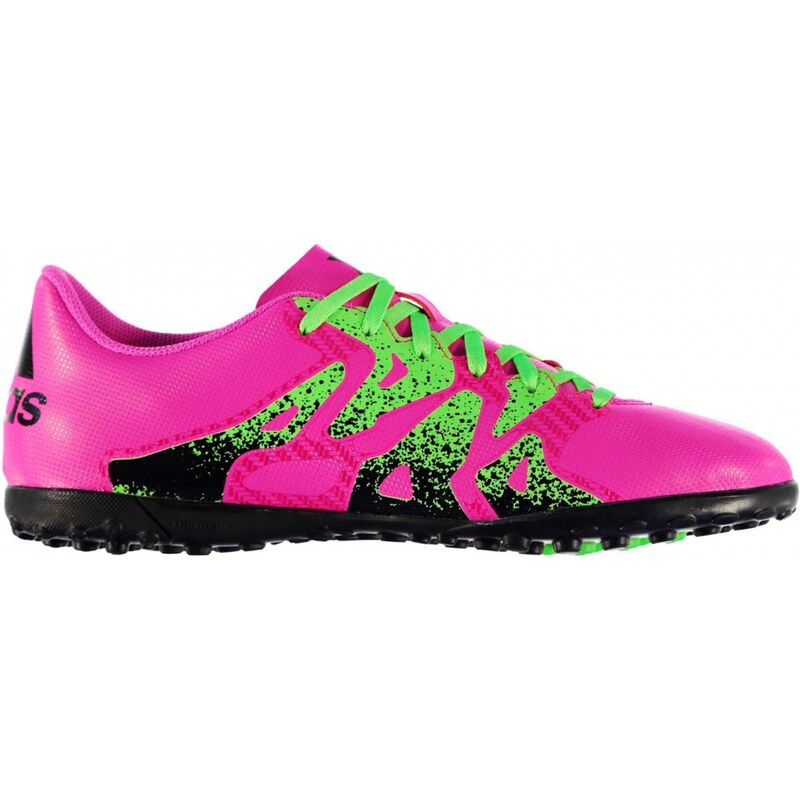 Adidas X 15.4 Mens Astro Turf Trainers, shock pink