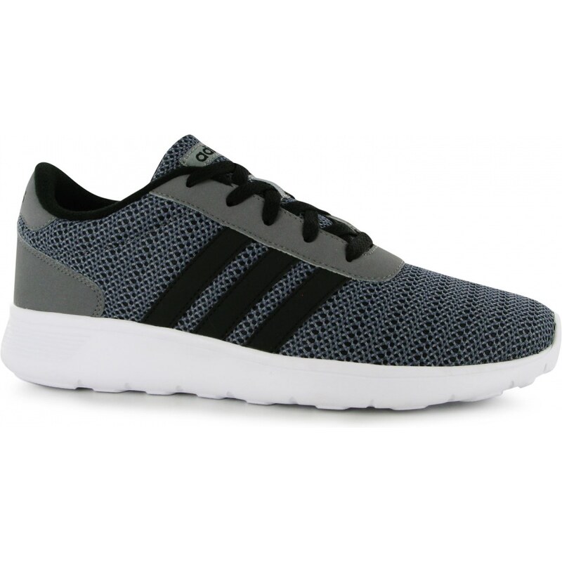 Adidas Lite Racer Trainers Mens, grey/blk/wht