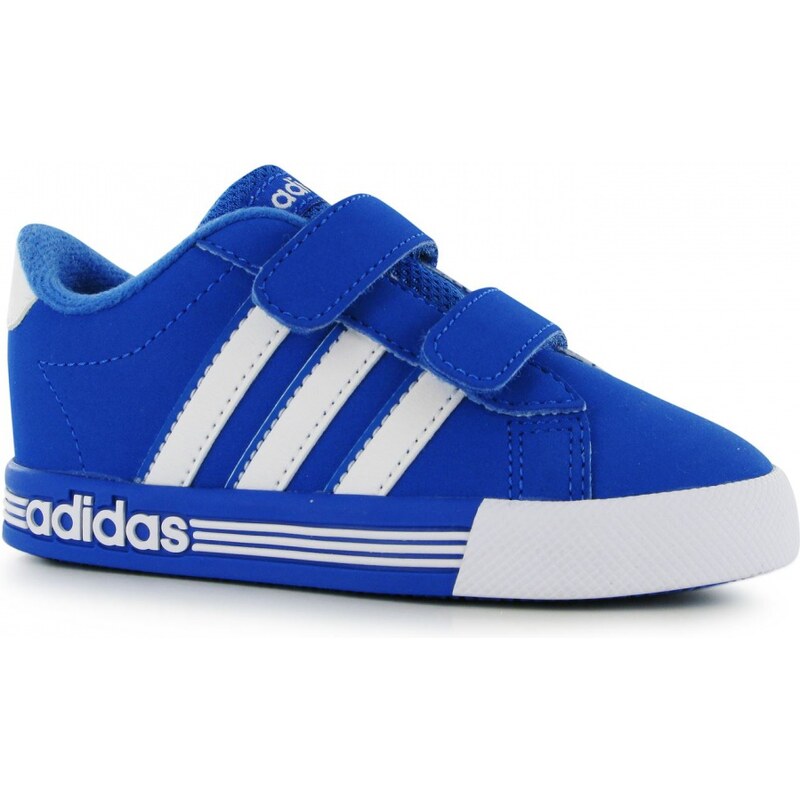 Adidas Daily Team Neo Infants Trainers, blue/white