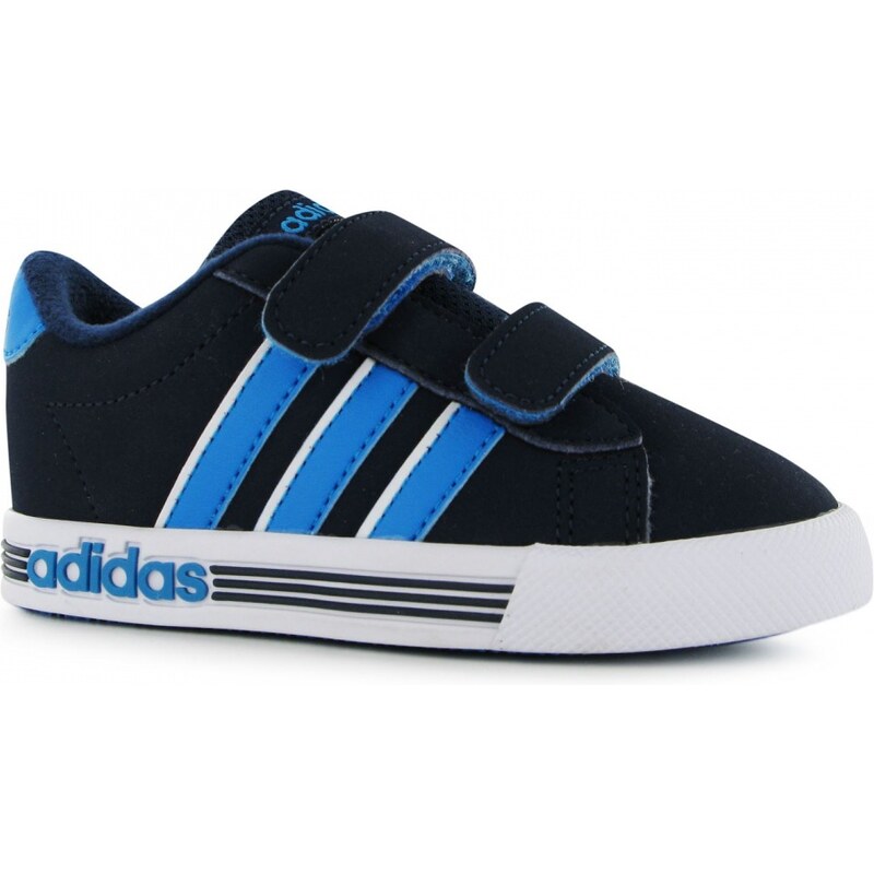 Adidas Daily Team Neo Infants Trainers, navy/solarblue