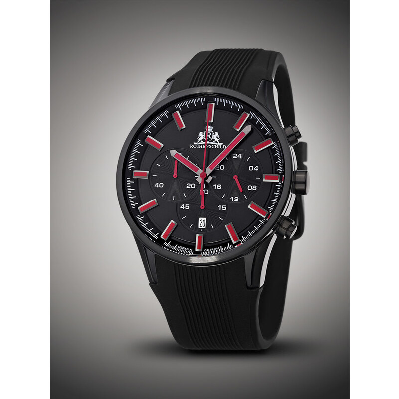 Rothenschild Voyager RS-1311-IB-R Chrono 44 mm 10ATM