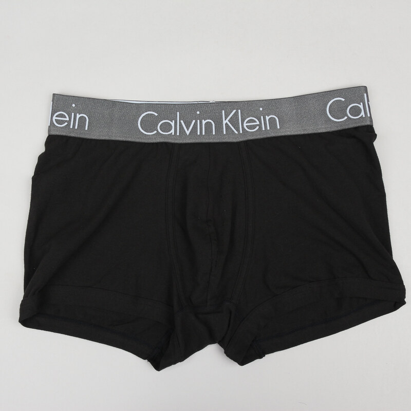 Calvin Klein Trunk černé / šedé / tmavě šedé