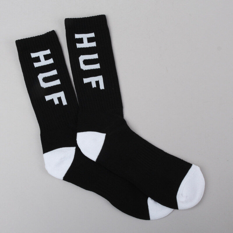 Huf Performance Crew Sock černé / bílé