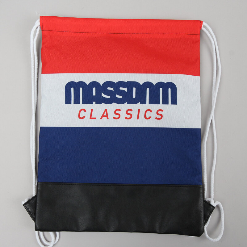 Mass DNM Classics Cut Gym Bag červený / bílý / navy / černý