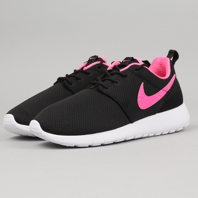 Nike Roshe One (GS) black / pink blast - white