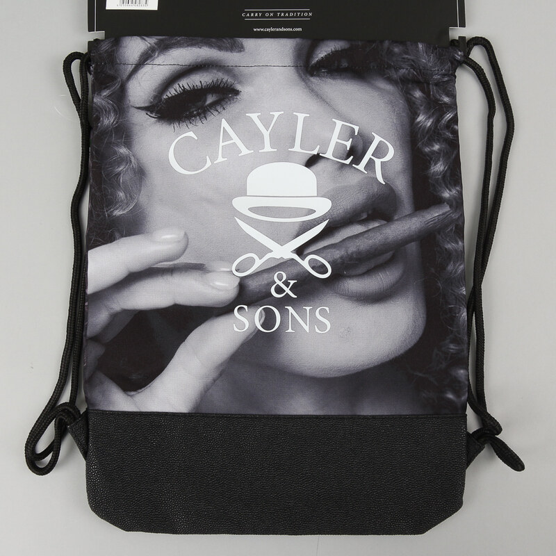 Cayler & Sons BL B&M Gymbag černý / tmavě šedý