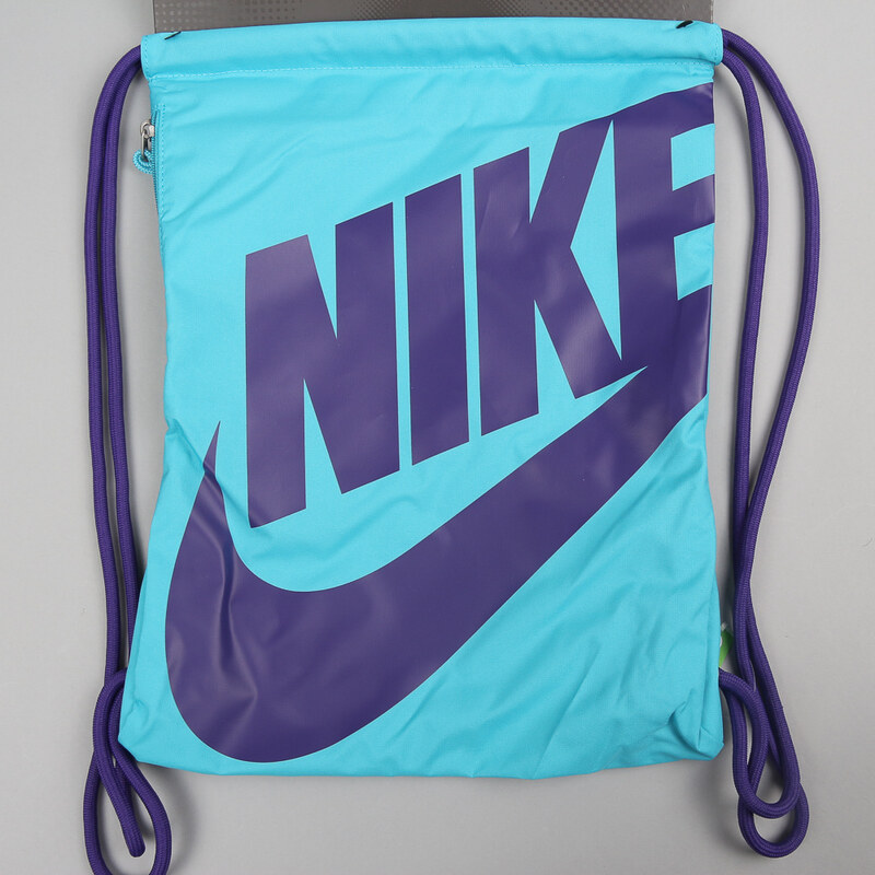 Nike Heritage Gymsack tyrkysový / fialový