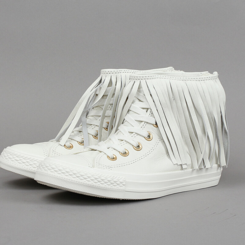 Converse Chuck Taylor All Star Fringe HI egret / egret