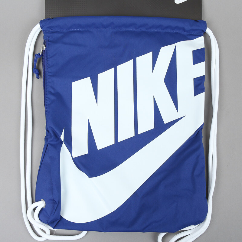 Nike Heritage Gymsack tmavě modrý / bílý