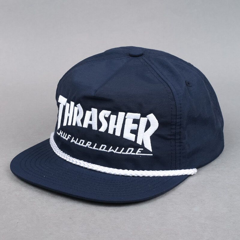 Huf / Thrasher HUF x Thrasher Collab Logo navy