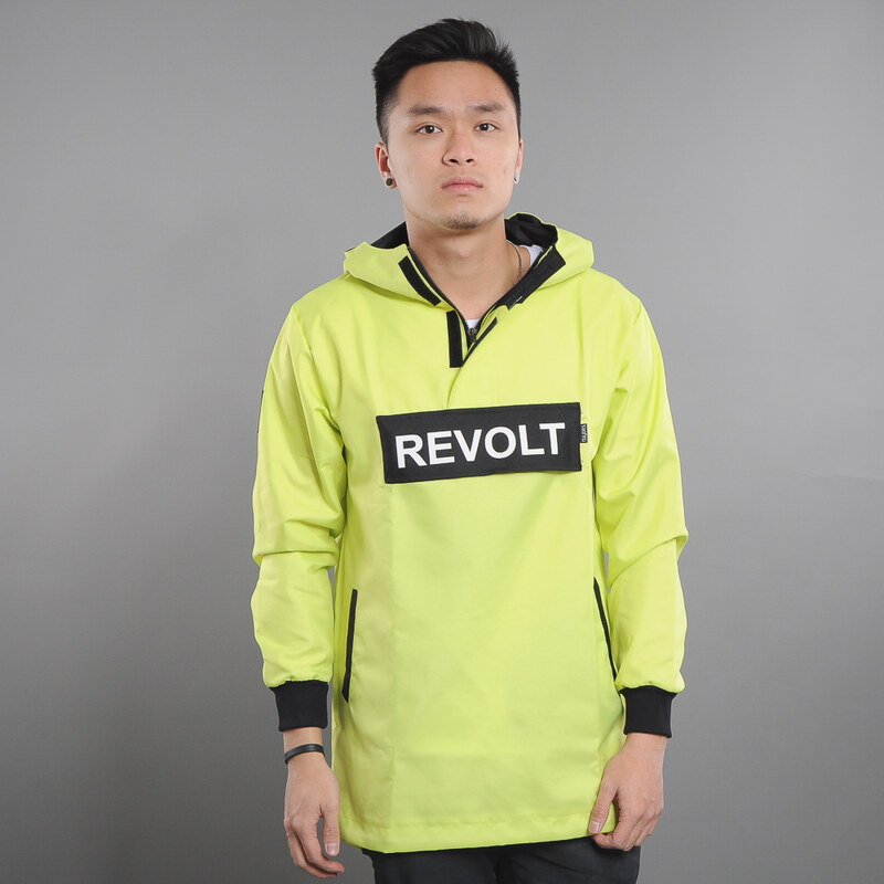 Majors Revolt Pull On Jacket neon žlutá