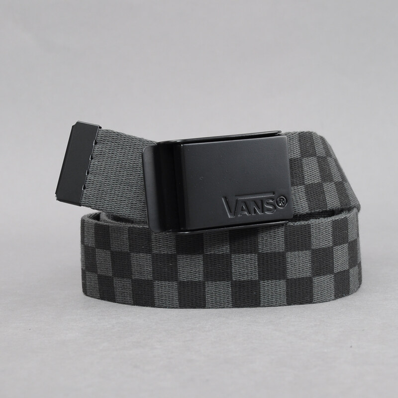Vans Deppster Web Belt tmavě šedý / černý