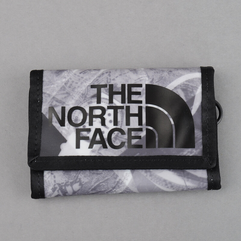 The North Face Base Camp Wallet šedá / bílá / černá