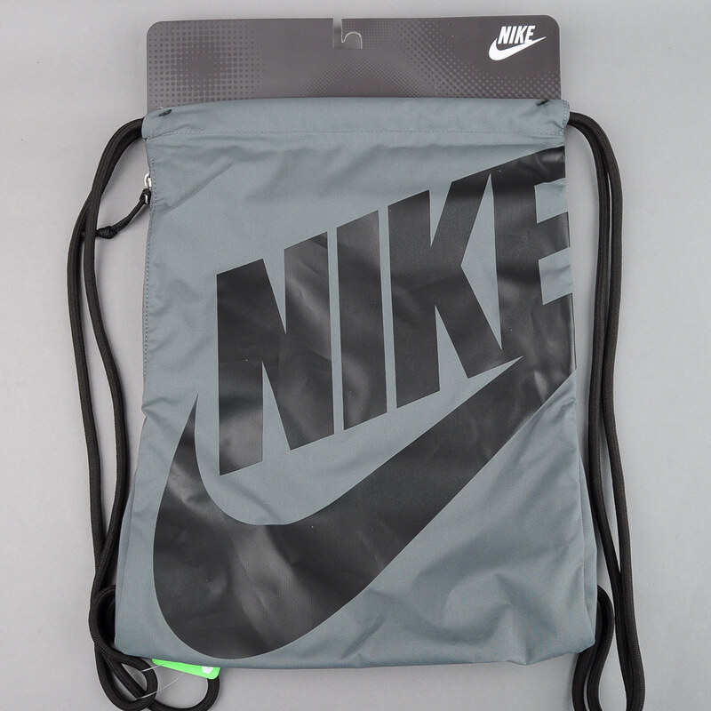 Nike Heritage Gymsack tmavě šedá / černá