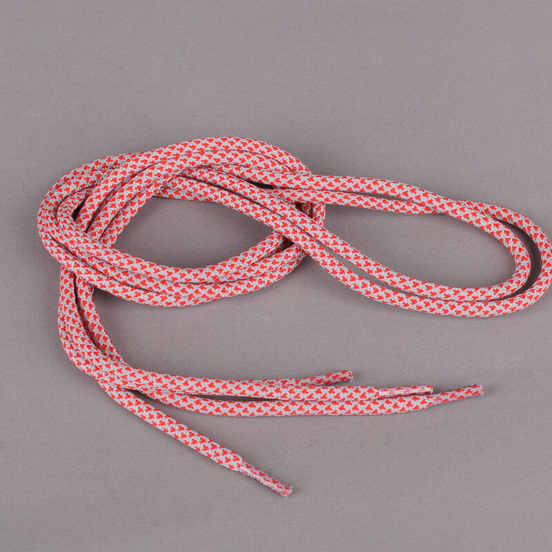 MD Tube Laces Rope Multi šedé / červené