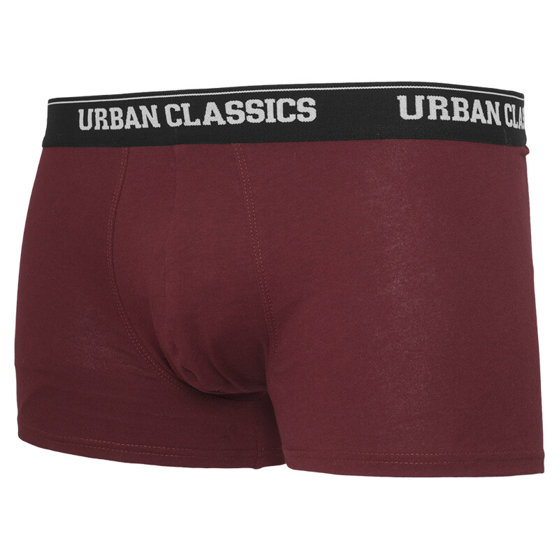 Urban Classics Mens Boxer Shorts vínové