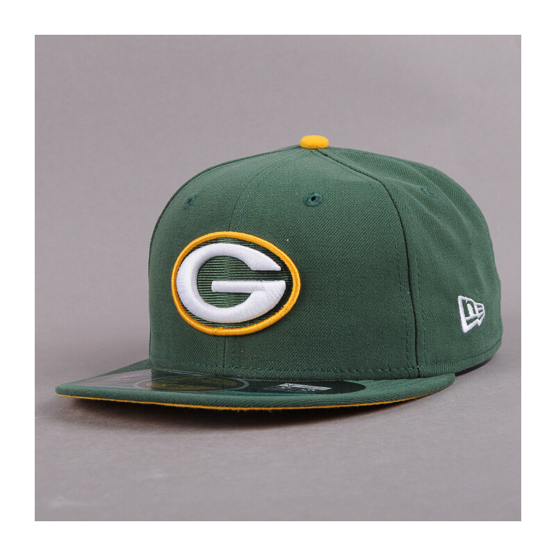 New Era NFL On Field Green Bay Packers tmavě zelená / žlutá