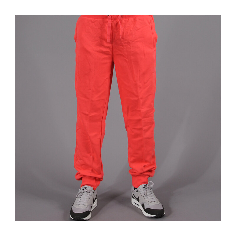 Urban Classics Straight Fit Sweatpants světle červené