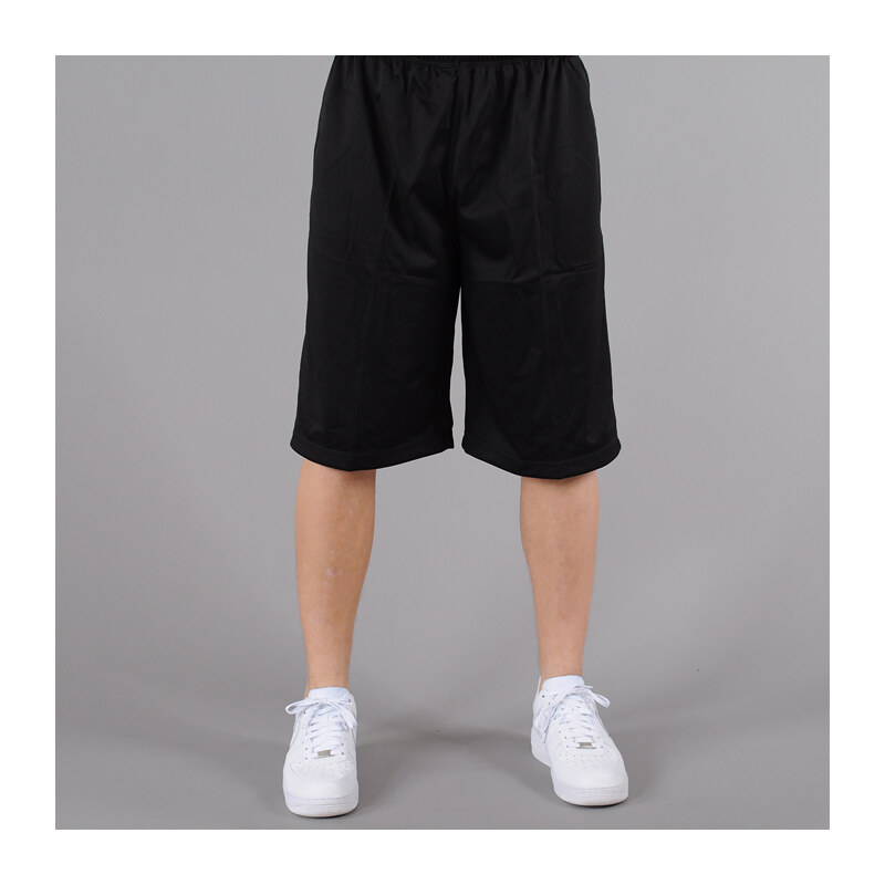 Urban Classics BBall Mesh Shorts With Pocket černé