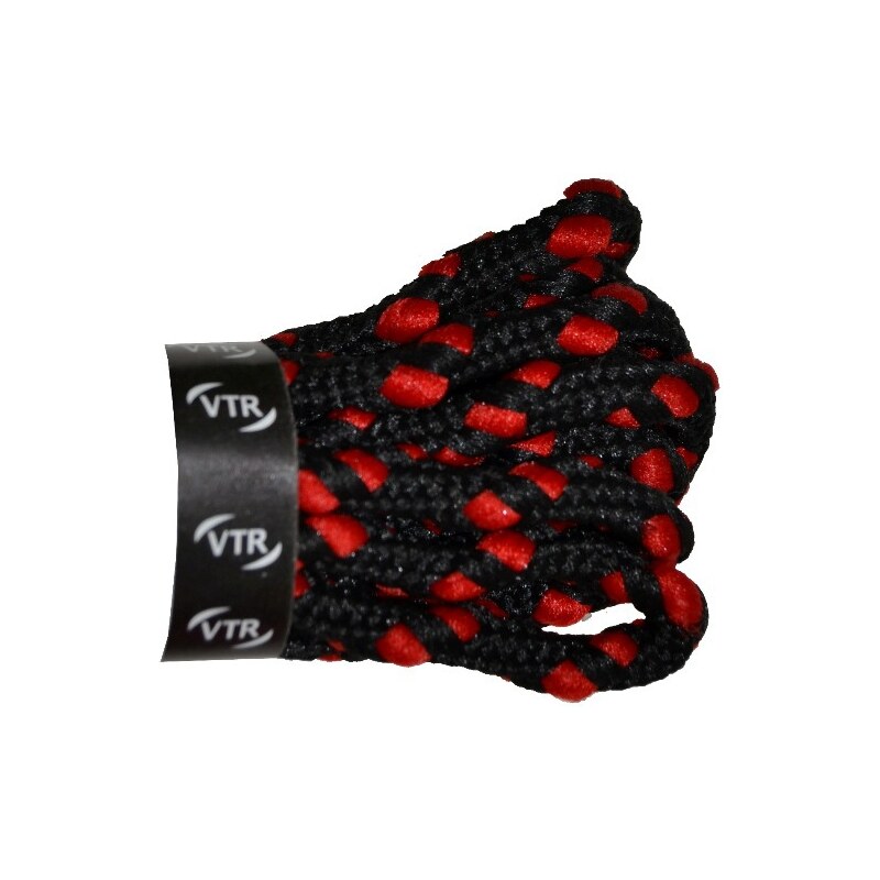 VTR RUNNING LACES Tkaničky černo červené 92281554