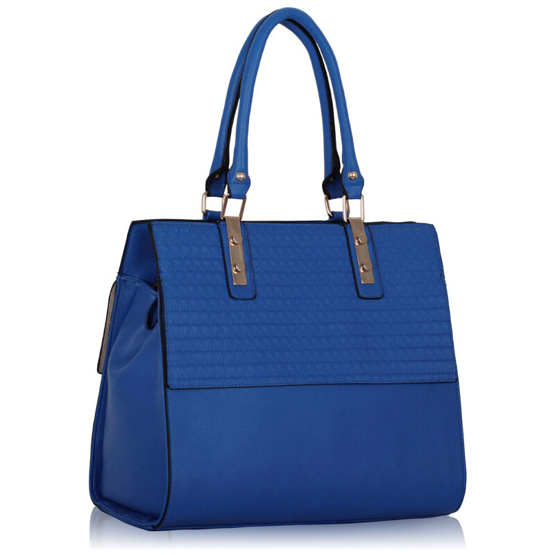 LS fashion LS dámská elegantní kabelka 257 modrá
