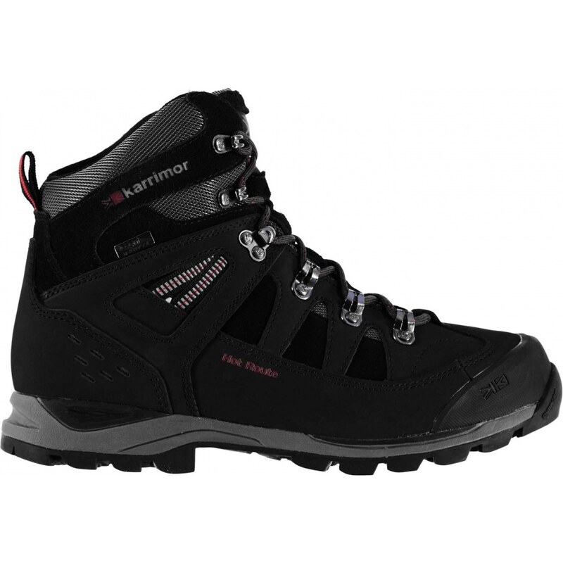 Karrimor Hot Route Mens Walking Boots, charcoal