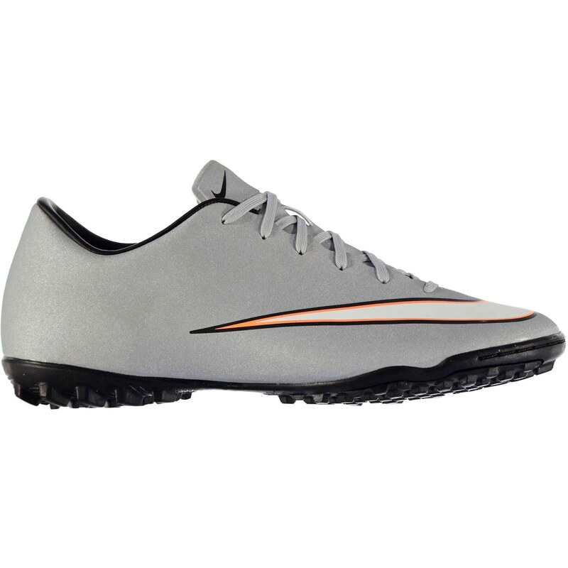 Nike Mercurial Victory CR7 Mens Astro Turf Trainers, silver
