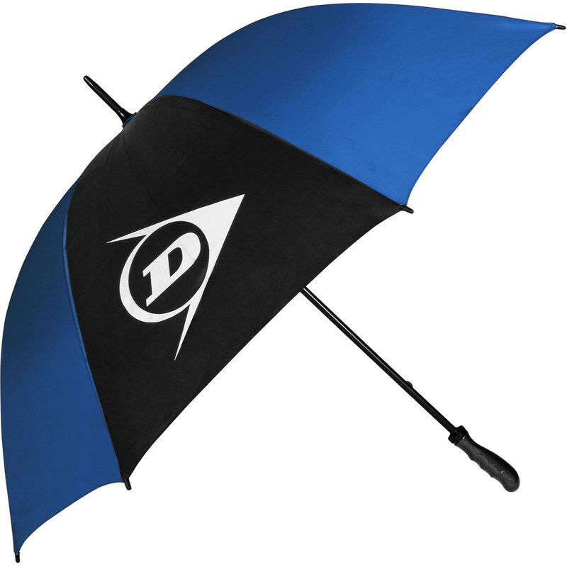Deštník Dunlop Single černá/modrá