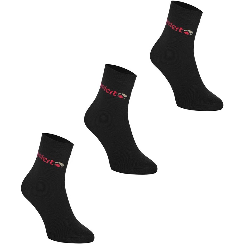 Gelert Thermal Socks 3 Pack, black