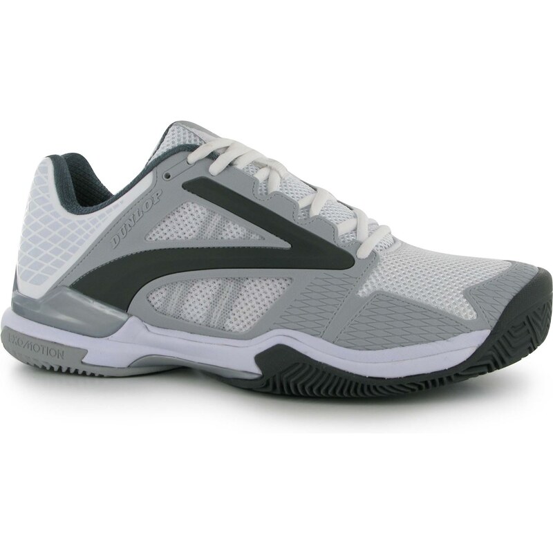 boty Dunlop Flash Elite II pánské All Court Tennis Shoes White/Grey/Blk