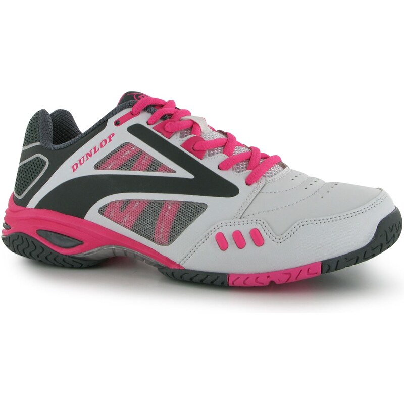 boty Dunlop Flash Team II dámské Tennis Shoes White/Pink