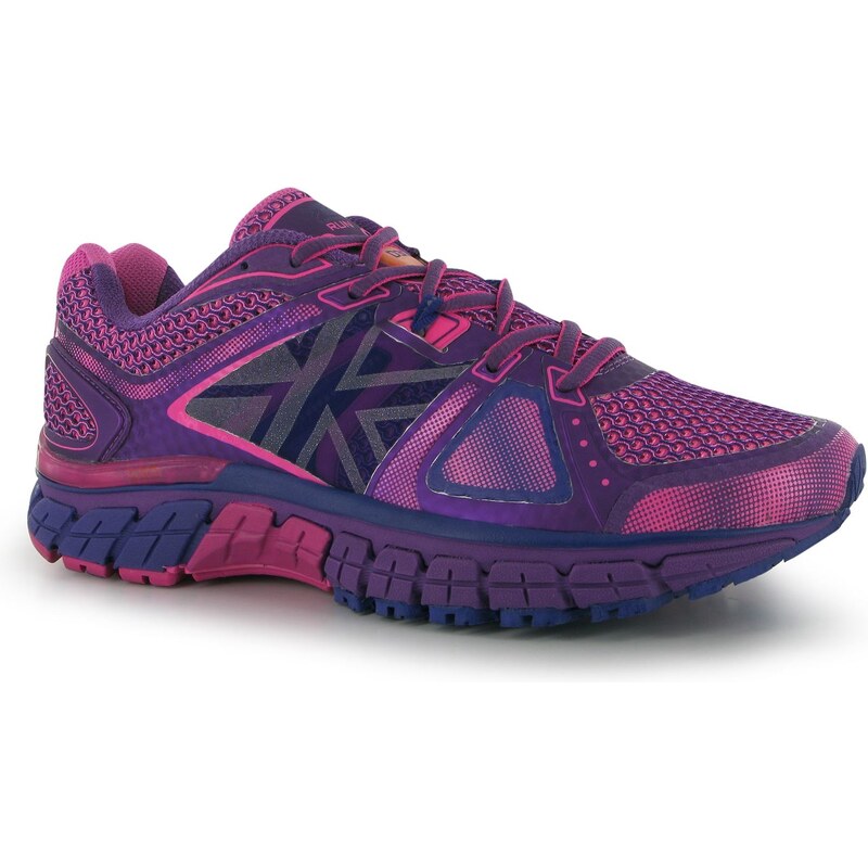 boty Karrimor D30 Cushioned Ride dámské Running Shoes Purple/Pink