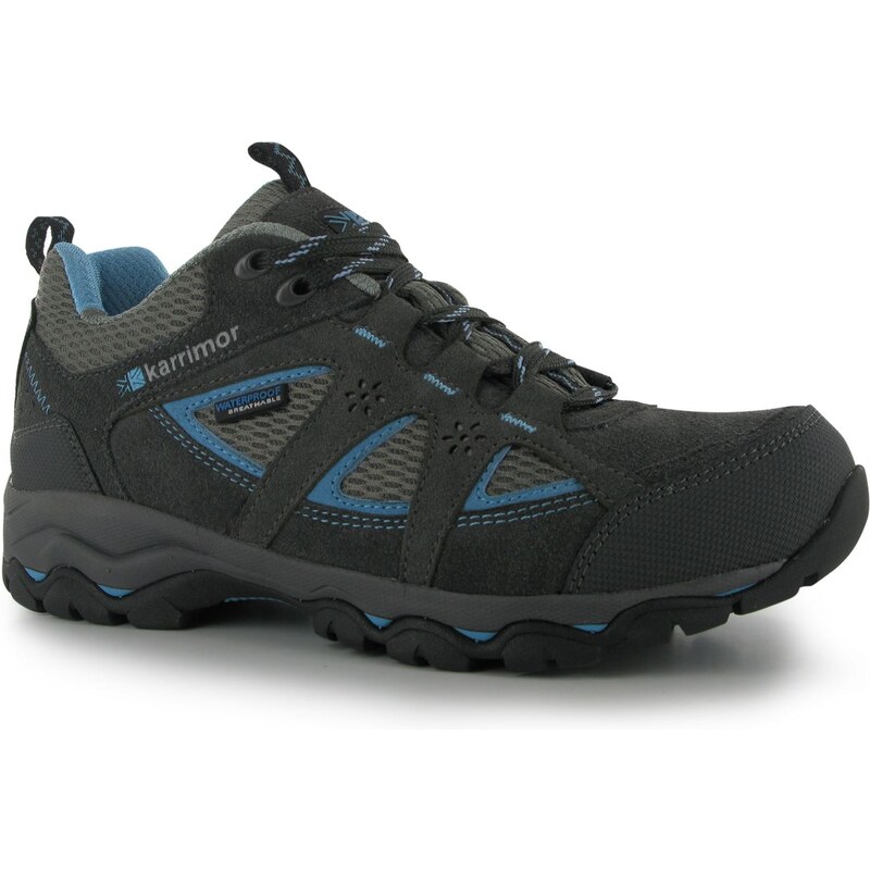 Karrimor Mount Low Ladies Walking Shoes grey/Blue